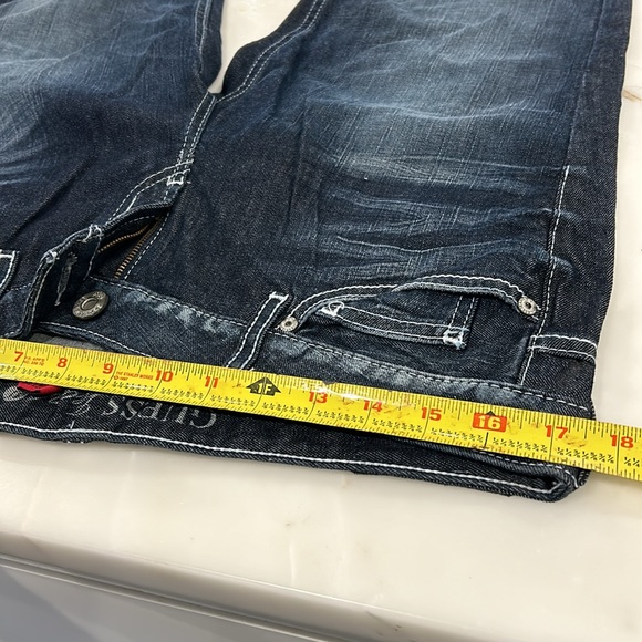 Guess Dark Wash Foxy Flare Denim-sz 31 - Picture 10 of 15